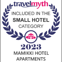 Travelmyth 2023 Awards & Badges MAMIKKI Hotel Apartments Small Hotels in Tororo